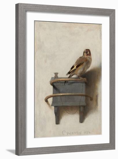 The Goldfinch, 1654-Carel Fabritius-Framed Giclee Print