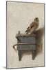 The Goldfinch, 1654-Carel Fabritius-Mounted Premium Giclee Print