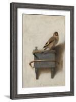 The Goldfinch, 1654-Carel Fabritius-Framed Giclee Print