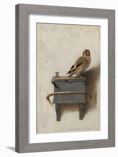 The Goldfinch, 1654-Carel Fabritius-Framed Giclee Print