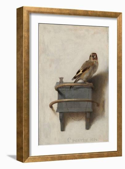 The Goldfinch, 1654-Carel Fabritius-Framed Giclee Print