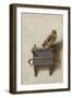 The Goldfinch, 1654-Carel Fabritius-Framed Giclee Print