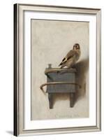 The Goldfinch, 1654-Carel Fabritius-Framed Giclee Print