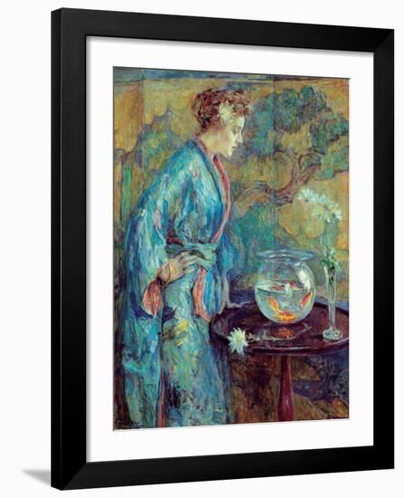 The Goldfish Bowl-Robert Payton Reid-Framed Art Print