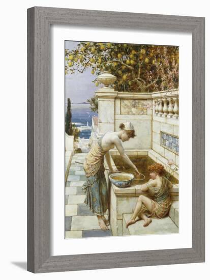 The Goldfish Pond-William Stephen Coleman-Framed Giclee Print