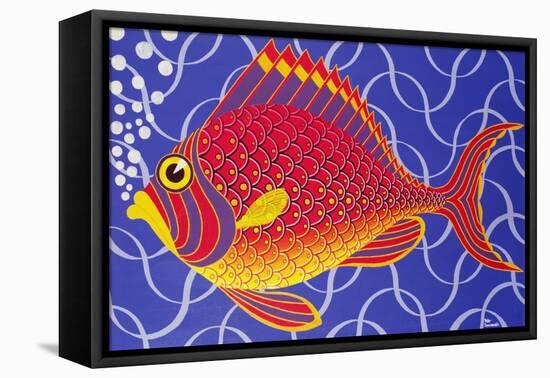 The Goldfish-Peter Szumowski-Framed Premier Image Canvas