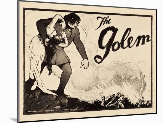 The Golem, 1920 (Der Golem, Wie Er in Die Welt Kam)-null-Mounted Giclee Print