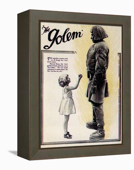 The Golem, (aka Der Golem, Wie Er In Die Welt Kam), 1920-null-Framed Stretched Canvas