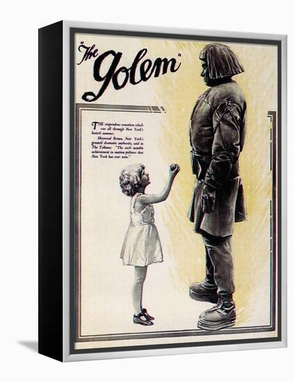 The Golem, (aka Der Golem, Wie Er In Die Welt Kam), 1920-null-Framed Stretched Canvas