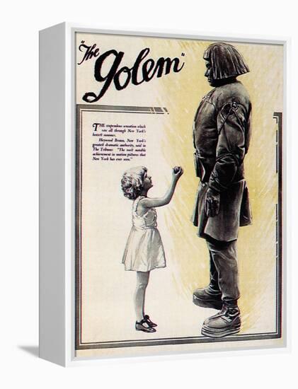 The Golem, (aka Der Golem, Wie Er In Die Welt Kam), 1920-null-Framed Stretched Canvas