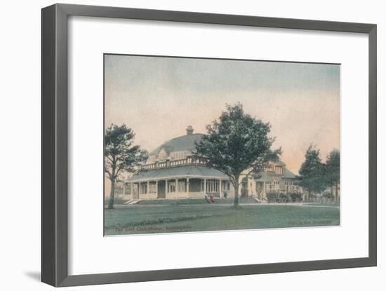 'The Golf Club House, Sunningdale', c1910-Unknown-Framed Giclee Print