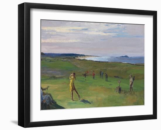 The Golf Course, North Berwick-John Lavery-Framed Giclee Print