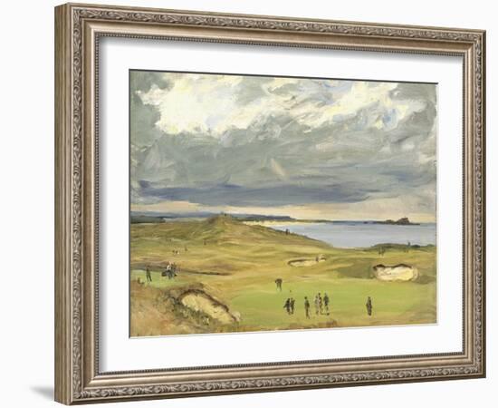 The Golf Links, North Berwick, 1919-Sir John Lavery-Framed Giclee Print