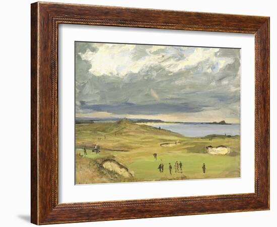 The Golf Links, North Berwick, 1919-Sir John Lavery-Framed Giclee Print