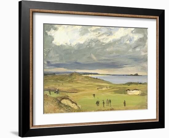 The Golf Links, North Berwick, 1919-Sir John Lavery-Framed Giclee Print