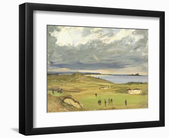 The Golf Links, North Berwick, 1919-Sir John Lavery-Framed Giclee Print