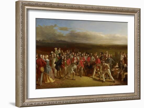 The Golfers, 1847-Charles Lees-Framed Giclee Print