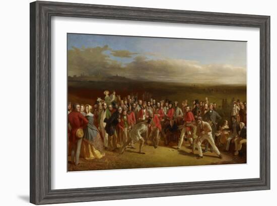 The Golfers, 1847-Charles Lees-Framed Giclee Print