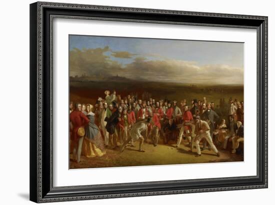 The Golfers, 1847-Charles Lees-Framed Giclee Print