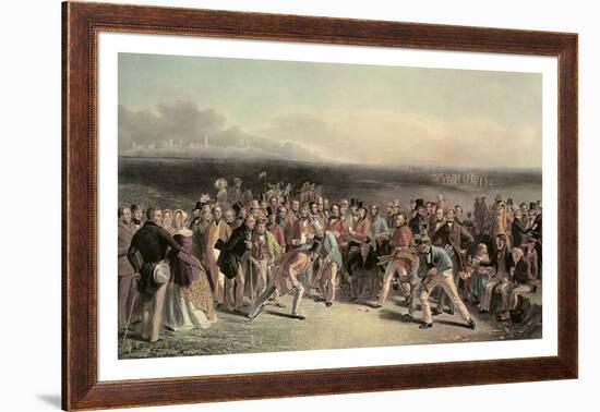 The Golfers-Charles Lees-Framed Premium Giclee Print