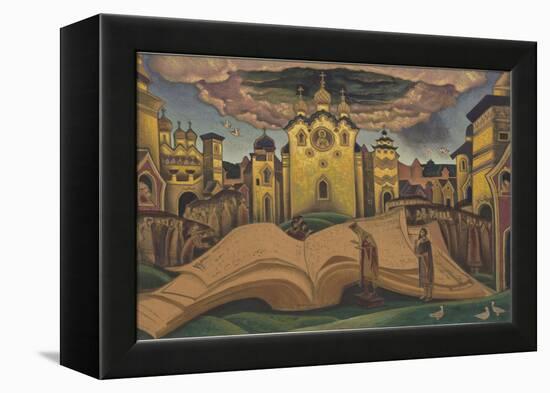 The Golubinaya Kniga (The Book of the Dove, Le Livre De La Colombe) Par Roerich, Nicholas (1874-194-Nicholas Roerich-Framed Premier Image Canvas