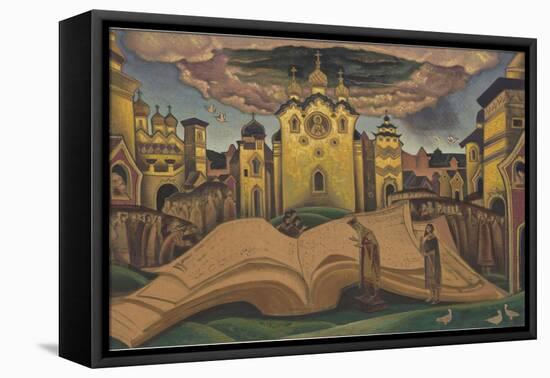 The Golubinaya Kniga (The Book of the Dove, Le Livre De La Colombe) Par Roerich, Nicholas (1874-194-Nicholas Roerich-Framed Premier Image Canvas