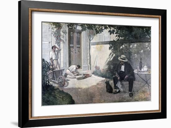 The Good Bourgeois, 1893-Henri Brispot-Framed Giclee Print