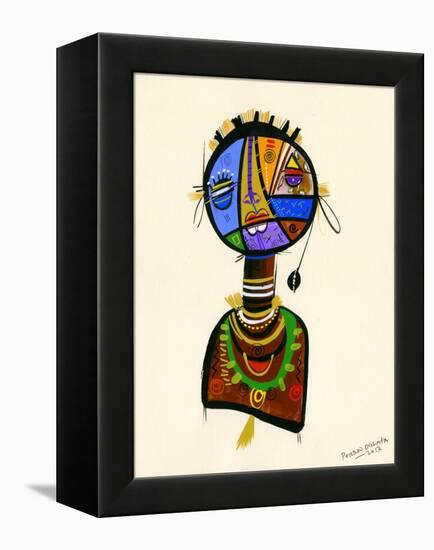 The Good Face of Colours, 2013-Oglafa Ebitari Perrin-Framed Premier Image Canvas