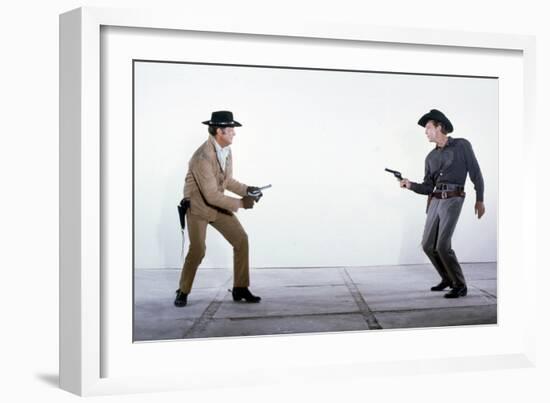 The Good Guys and the Bad Guys-null-Framed Photo