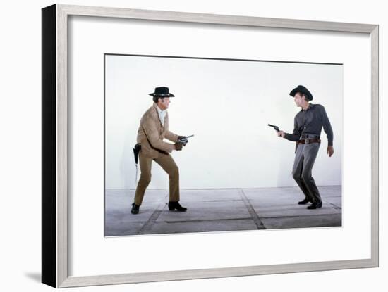 The Good Guys and the Bad Guys-null-Framed Photo