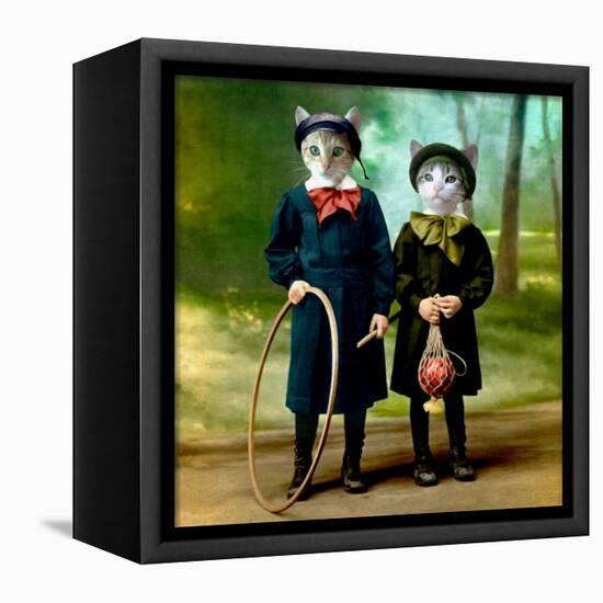 The Good Kids-Martine Roch-Framed Stretched Canvas