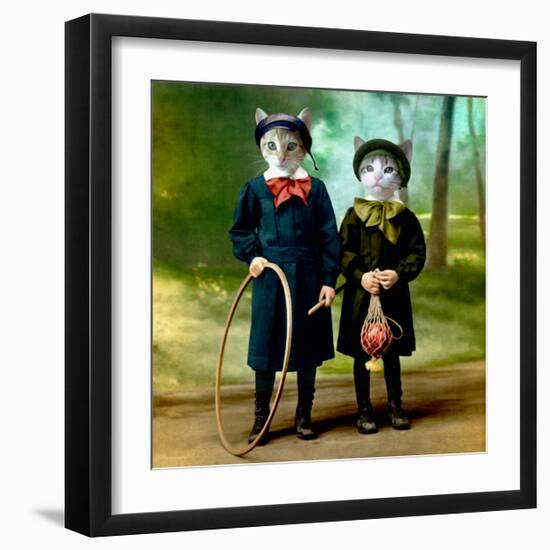 The Good Kids-Martine Roch-Framed Premium Giclee Print