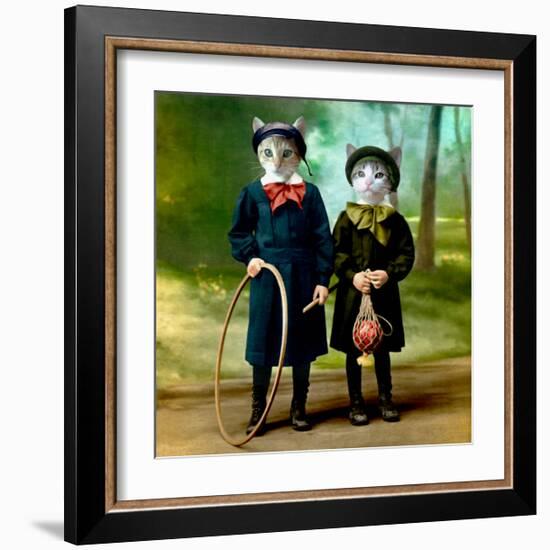 The Good Kids-Martine Roch-Framed Art Print