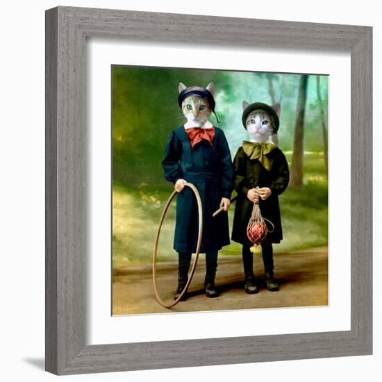 The Good Kids-Martine Roch-Framed Art Print