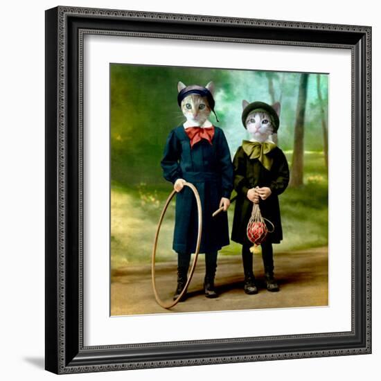 The Good Kids-Martine Roch-Framed Art Print