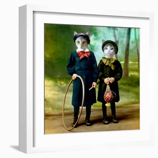 The Good Kids-Martine Roch-Framed Art Print