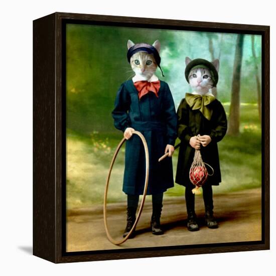 The Good Kids-Martine Roch-Framed Stretched Canvas