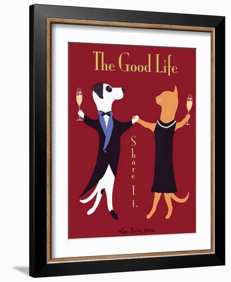 The Good Life-Ken Bailey-Framed Premium Giclee Print