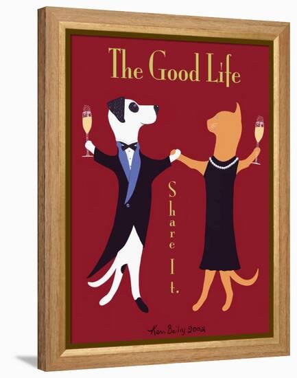 The Good Life-Ken Bailey-Framed Premier Image Canvas