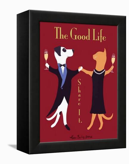 The Good Life-Ken Bailey-Framed Premier Image Canvas