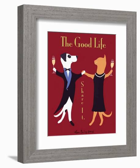 The Good Life-Ken Bailey-Framed Giclee Print