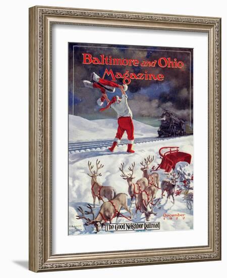 The Good Neighbor Railroad-Charles H. Dickson-Framed Giclee Print