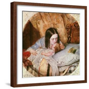 The Good Night Kiss-Edward Robert Hughes-Framed Giclee Print
