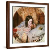 The Good Night Kiss-Edward Robert Hughes-Framed Giclee Print