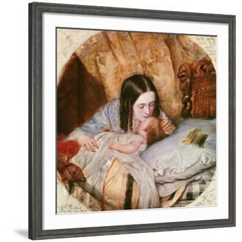 The Good Night Kiss-Edward Robert Hughes-Framed Giclee Print