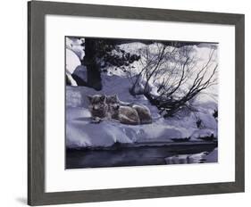 The Good Place-Wolves-Terry Isaac-Framed Art Print