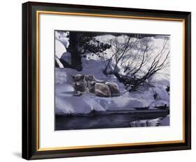The Good Place-Wolves-Terry Isaac-Framed Art Print