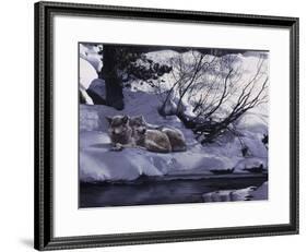 The Good Place-Wolves-Terry Isaac-Framed Art Print