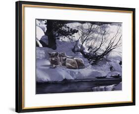 The Good Place-Wolves-Terry Isaac-Framed Art Print