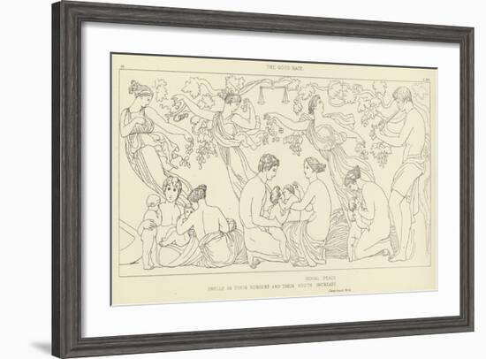 The Good Race-John Flaxman-Framed Giclee Print